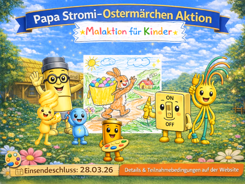 Oster-Malaktion von Papa Stromi
